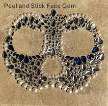 Load image into Gallery viewer, HFG03 1Pc Skull Makeup Inspired Party Face Gem Sticker Body Paint Decor for Halloween Dressing Party Carnival Holiday Gift