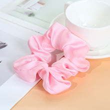 Load image into Gallery viewer, Chiffon Silk Elastic Hair Bands for Women Girls Colorful Scrunchies Hair Ring Head Hoop Ponytail Holder Fashion Hair Accessories