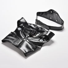 Load image into Gallery viewer, new Party Cosplay costume Anime Adjustable Zipper Halloween Accessories PU Leather Japanese Blinder Kaneki Ken Tokyo Ghoul Mask