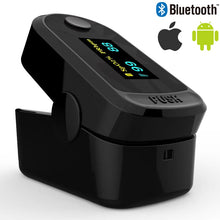 Load image into Gallery viewer, Finger Pulse Fingertip Oled Oximeter SPO2 PR PI RR Blood Oxygen Respiratory Rate Oximetro De Pulsioximetro Dedo with case