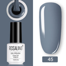 Load image into Gallery viewer, ROSALIND Gel Polish Set UV Vernis Semi Permanent Primer Top Coat 7ML Poly Varnish Gel Nail Art Manicure Gel Lak Polishes Nails
