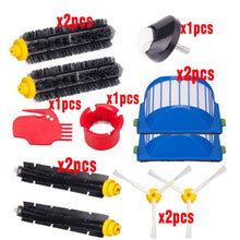 Load image into Gallery viewer, Compatible with iRobot Roomba 600 Series Bristle&Flexible Beater Brush 3-Armed Brush Aero Vac Filters kit spare parts clean kits