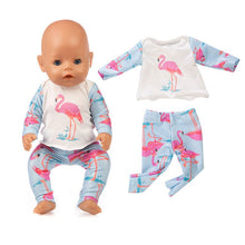 Load image into Gallery viewer, New Doll Clothes Born Baby Fit 18 inch 40-43cm Unicorn cactus dress Doll Accessories Clothes For Baby Festival Birthday G