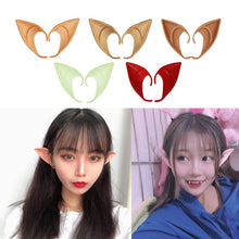 Load image into Gallery viewer, Vampire Teeth Fangs Elf Ears Dentures Props Halloween Costume Fairy Cosplay Zombie False Tooth & Ears