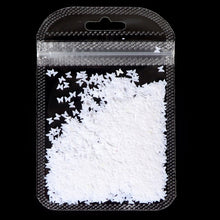 Load image into Gallery viewer, Holographic Butterfly Heart Nail Art Glitter Micro Laser Star Flakes 3D Silver Gold Sequins Polish Manicure Nail Decoration