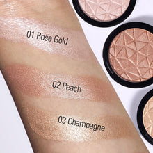 Load image into Gallery viewer, SACE LADY Highlighter Powder Glitter Palette Makeup Glow Face Shimmer Illuminator Make Up Highlight Pallete Cosmetics Wholesale