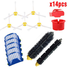 Load image into Gallery viewer, Compatible with iRobot Roomba 600 Series Bristle&Flexible Beater Brush 3-Armed Brush Aero Vac Filters kit spare parts clean kits