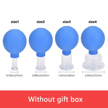 Load image into Gallery viewer, Vacuum Cupping Set Rubber Head Glass Suction Body Cup Massage Cans Anticellulite Massager Chinese Medical Therapy Massage Jars
