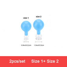 Load image into Gallery viewer, Vacuum Cupping Set Rubber Head Glass Suction Body Cup Massage Cans Anticellulite Massager Chinese Medical Therapy Massage Jars
