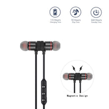 Load image into Gallery viewer, Magnetic Wireless Bluetooth Earphone Sports Neckband Earbuds Gaming Headset Stereo Earphones With Mic for All Smartphones