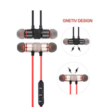 Load image into Gallery viewer, Magnetic Wireless Bluetooth Earphone Sports Neckband Earbuds Gaming Headset Stereo Earphones With Mic for All Smartphones