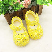 Load image into Gallery viewer, SAGACE Kids Baby Bowknot Printing Newborn Cloth Shoes Fashion baby shoes cute Kids Soft Printing Cloth Shoes high quality 190321