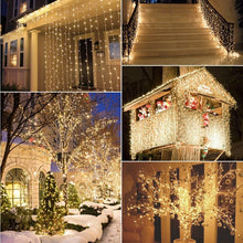 Load image into Gallery viewer, SICCSAEE Outdoor christmas led string lights 100M 20M 10M 5M Luces Decoracion fairy light holiday lights lighting tree garland