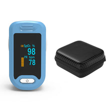 Load image into Gallery viewer, OLED finger oximeter blood oxygen spo2 pulse oximeter PR fingertip Portable oximeters Saturation Meter heart rate monitor