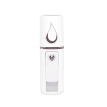 Load image into Gallery viewer, Portable Small Humidifier USB Rechargable Handheld Water Meter Charging Mini Steamed Face Humidifier With/Without Mirror