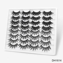Load image into Gallery viewer, 8/20 Pairs 3D Mink Lashes Natural False Eyelashes Dramatic Volume Fake Lashes Makeup Eyelash Extension Silk Handmade Eyelashes