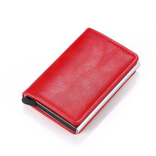 Load image into Gallery viewer, 2020 Dropshipping Man Women Smart Wallet Business Card Holder Rfid Wallet Aluminum Metal Credit Business Mini Card Wallet