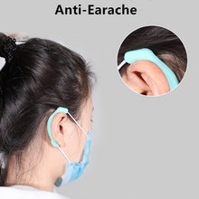Load image into Gallery viewer, 1Pair Soft Silicone Gel Ear Protector for Fack Mask Protection Ear Cuffs Reusable Ear Hook Protection For KN95 N95 Dust Masks