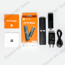 Load image into Gallery viewer, Original Global Xiaomi Mi TV Stick Android TV 9.0 Quad Core 1080P HD Audio Decoding Chromecast Netflix Smart TV Stick 1GB 8GB