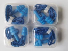 Load image into Gallery viewer, 4pieces box-packed comfort earplugs noise reduction silicone Soft Ear Plugs Cotton rope Earplugs Protective for Swimming for sle