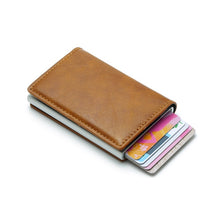 Load image into Gallery viewer, 2020 Dropshipping Man Women Smart Wallet Business Card Holder Rfid Wallet Aluminum Metal Credit Business Mini Card Wallet
