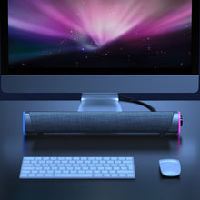 Load image into Gallery viewer, 3D Surround Soundbar Bluetooth 5.0 Speaker Wired Computer Speakers Stereo Subwoofer Sound Bar for Laptop PC Theater TV Aux 3.5mm