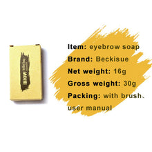 Load image into Gallery viewer, 1PC 3D Feathery Brows Setting Gel Waterproof Soap Brow Makeup Kit Lasting Eyebrow Gel Women Eyebrow Tint Pomade Cosmetics TSLM2
