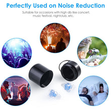 Load image into Gallery viewer, 1 Pair Soft Silicone Noise Cancelling Earplugs Anti-noise Earplug For Concerts Sleeping Bar DJ Motor Sports Reusable Ear plugs