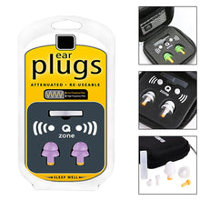 Load image into Gallery viewer, 1Pair Anti-noise Earplug Sound Insulation Protection Earplugs Foam Ear Plug Sleeping Travel Soft Noise Reduction Ear Protector