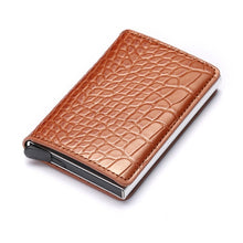 Load image into Gallery viewer, 2020 Dropshipping Man Women Smart Wallet Business Card Holder Rfid Wallet Aluminum Metal Credit Business Mini Card Wallet