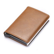 Load image into Gallery viewer, 2020 Dropshipping Man Women Smart Wallet Business Card Holder Rfid Wallet Aluminum Metal Credit Business Mini Card Wallet