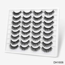 Load image into Gallery viewer, 8/20 Pairs 3D Mink Lashes Natural False Eyelashes Dramatic Volume Fake Lashes Makeup Eyelash Extension Silk Handmade Eyelashes