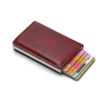 Load image into Gallery viewer, 2020 Dropshipping Man Women Smart Wallet Business Card Holder Rfid Wallet Aluminum Metal Credit Business Mini Card Wallet