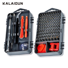 Load image into Gallery viewer, KALAIDUN 112 in 1 Screwdriver Set Magnetic Screwdriver Bit Torx Multi Mobile Phone Repair Tools Kit Electronic Device Hand Tool