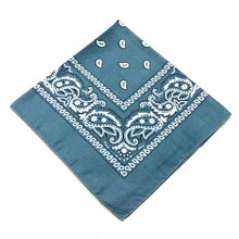 Load image into Gallery viewer, 1DayShip Men Women Cotton Bandana Hairband Cowboy Mens Biker Sports Headwear Wrist Hairwrap Double Sided Head Wrap Scarf Paisley