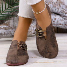 Load image into Gallery viewer, Ins Square Toe Slip-on Sandals Summer Fashion Soft Flat Shoes For Women
