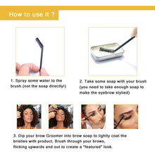 Load image into Gallery viewer, 1PC 3D Feathery Brows Setting Gel Waterproof Soap Brow Makeup Kit Lasting Eyebrow Gel Women Eyebrow Tint Pomade Cosmetics TSLM2

