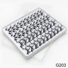 Load image into Gallery viewer, 8/20 Pairs 3D Mink Lashes Natural False Eyelashes Dramatic Volume Fake Lashes Makeup Eyelash Extension Silk Handmade Eyelashes
