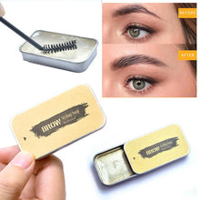 Load image into Gallery viewer, 1PC 3D Feathery Brows Setting Gel Waterproof Soap Brow Makeup Kit Lasting Eyebrow Gel Women Eyebrow Tint Pomade Cosmetics TSLM2
