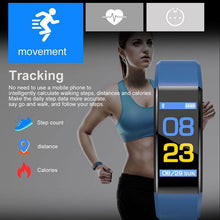Load image into Gallery viewer, 115 Plus Bluetooth Smart Watch Heart Rate Monitor Smart Watch Fitness Tracker Bracelet Waterproof Smart Wristband
