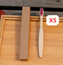 Load image into Gallery viewer, Eco Friendly Bamboo Soft Fibre Toothbrush
