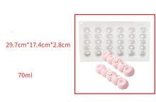 Load image into Gallery viewer, Diamond face love high quality DIY cake silicone mold
