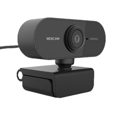 Load image into Gallery viewer, 1080P 720p 480p HD Webcam with Mic Rotatable PC Desktop Web Camera Cam Mini Computer WebCamera Cam Video Recording Work
