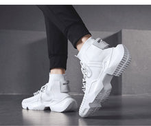 Load image into Gallery viewer, Flying woven casual socks shoes
