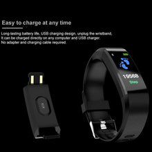 Load image into Gallery viewer, 115 Plus Bluetooth Smart Watch Heart Rate Monitor Smart Watch Fitness Tracker Bracelet Waterproof Smart Wristband
