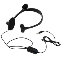Load image into Gallery viewer, 1pc Black Over ear Wired earphone headphones gaming headset for pc video game gamer For Playstation for PS4 With VOL Professiona
