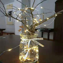 Load image into Gallery viewer, 2/5/10M USB LED String Lights Copper Silver Wire Garland Light Waterproof Fairy Lights For Christmas Wedding Party Decoration

