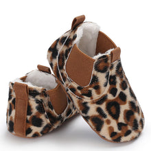 Load image into Gallery viewer, 2018 Brand New Toddler Newborn Baby Boy Girl Leather Soft Sole Crib Shoes Sneakers Prewalker Leopard Solid Warm First Walkers
