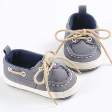 Load image into Gallery viewer, 2019 Baby First Walkers Toddler Baby Newborn Girl Boy Denim Soft Sole Toddler Infant Prewalker Sneaker Bandage Shoses 0-18M
