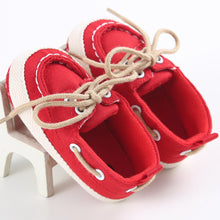 Load image into Gallery viewer, 2019 Baby First Walkers Toddler Baby Newborn Girl Boy Denim Soft Sole Toddler Infant Prewalker Sneaker Bandage Shoses 0-18M
